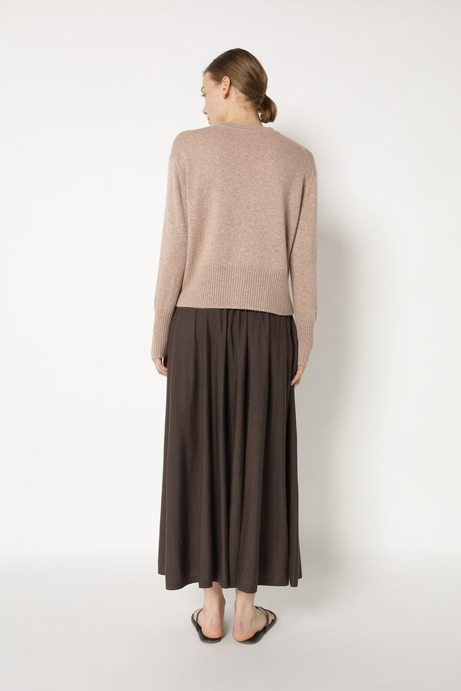 mouliné crew jumper