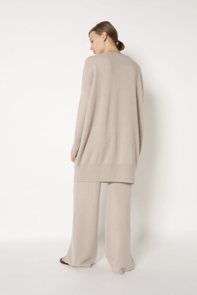 fluffy jumper dress