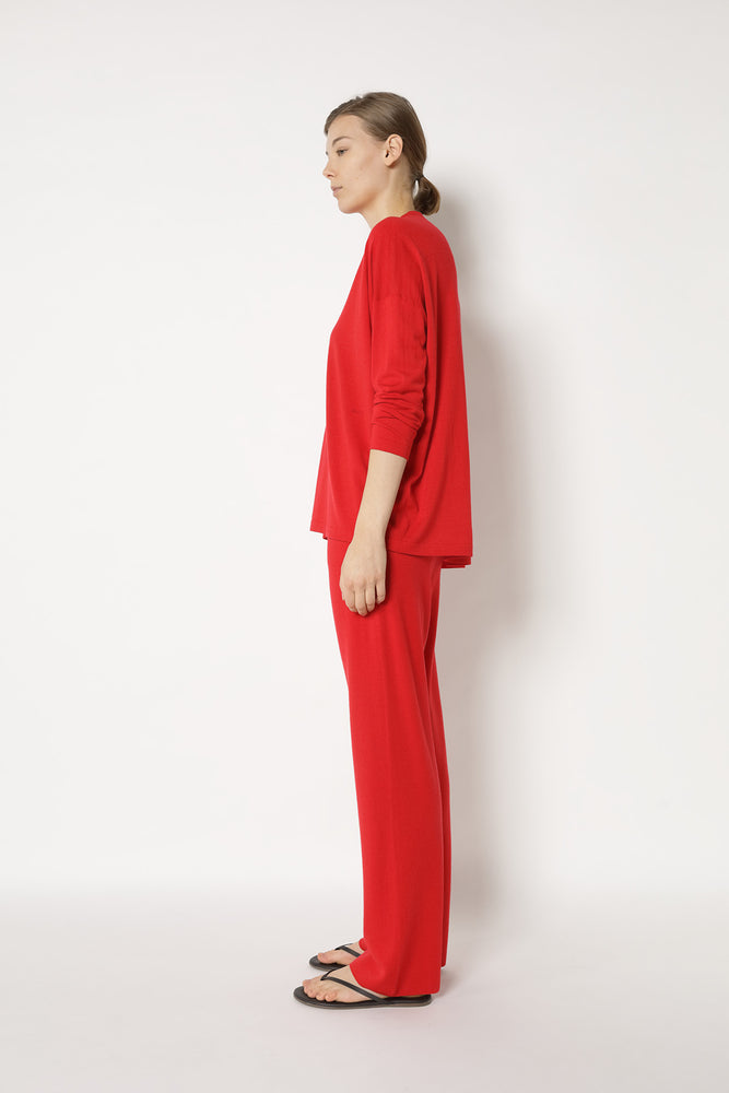 extrafine relaxed V jumper