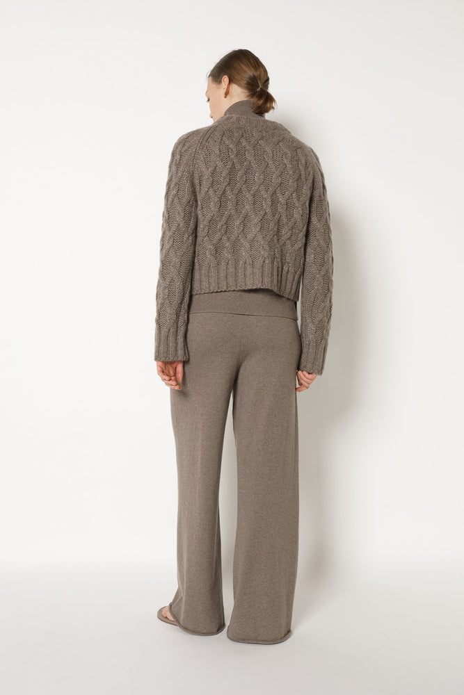 cosy argyle cable jacket