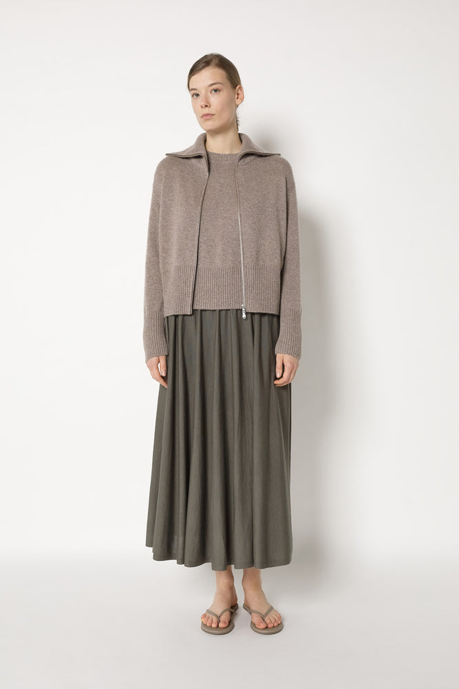 mouliné zip jacket