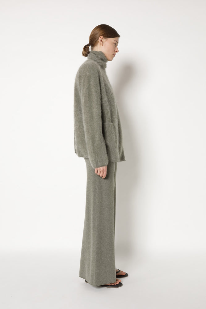 furry scarf jacket