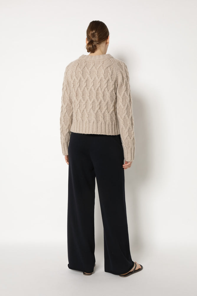 cosy argyle cable jacket