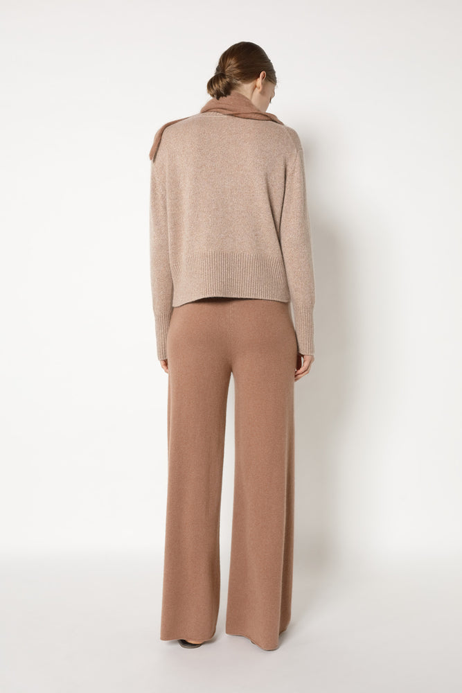 mouliné crew jumper