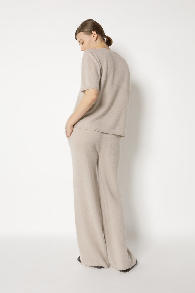 fluffy T jumper