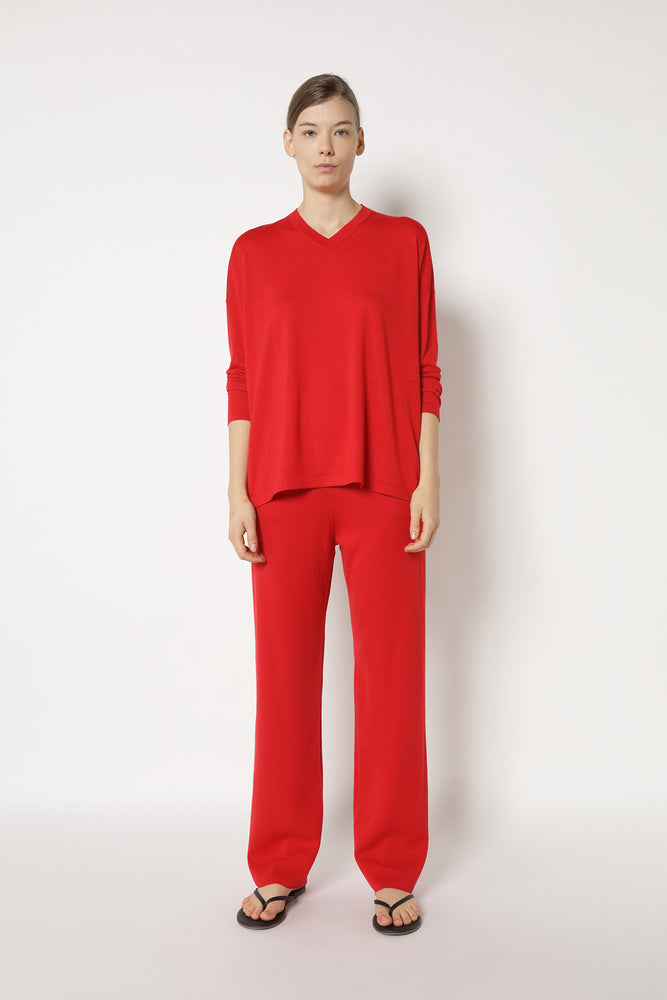 extrafine relaxed V jumper
