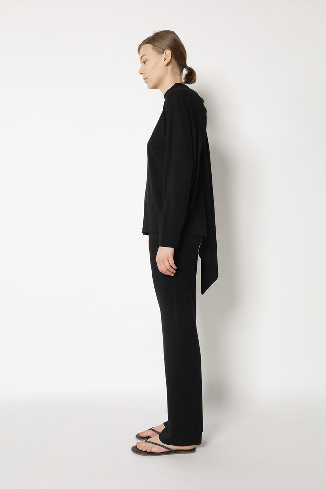 extrafine bow tie jumper